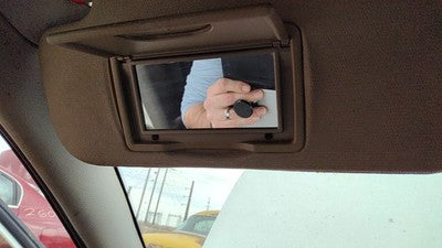 2000-2005 Kia Rio Driver Left Sun Visor Oem Gray 1K32a69320a78