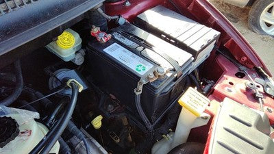 06 07 Town & Country Complete Battery Box Mount Tray With Hold Down Oem 3.8L