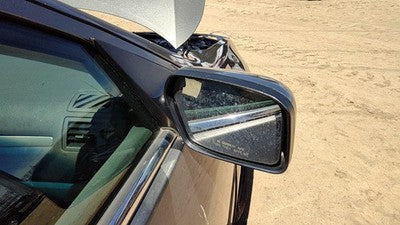 10-12 Fusion Passenger Right Power Side Mirror Door Mounted Oem Sterling Gray Uj