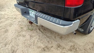 2006-2008 Ford F150 Chrome Rear Bumper With Mount Brackets Oem 4L3Z17906Ma