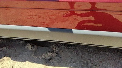 Volvo V70 Xc Driver Left Front Moulding From Door Oem Trim Strip 9484342