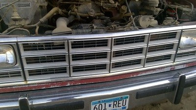1986-1993 Dodge Ram Van 250 Front Grille Oem Chrome 4249586