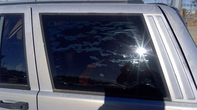 1993-1998 Jeep Grand Cherokee Driver Left Rear Quarter Glass Back Side Window