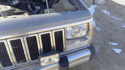 1984-1992 Jeep Cherokee Complete Header Panel With Grille 83506616 83506616