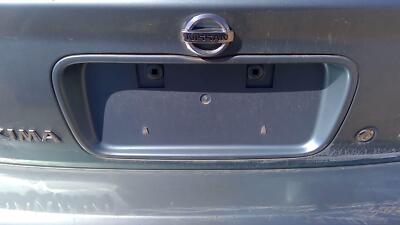 2002 Nissan Maxima License Plate Trim Surround Panel Oem Tail Trunk Finish