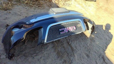 2007-2012 Gmc Acadia Front Bumper Cover Assembly Oem 58U Carbon Black 22806758