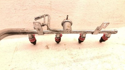 1985-2003 Ford F150 Complete Fuel Rail With Injectors Set Loaded Oem 4.6L