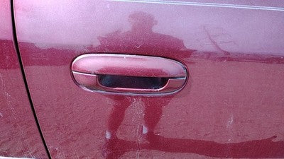 2002-09 Trail Blazer Passenger Right Front Outside Door Handle Majestic Red 86U