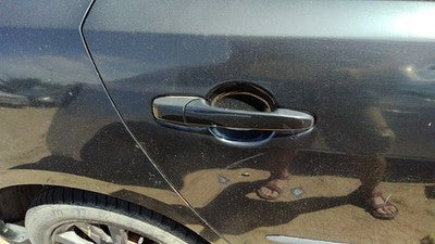 2004-2009 Mazda 3 Passenger Right Rear Outside Door Handle Oem Back Black 16W