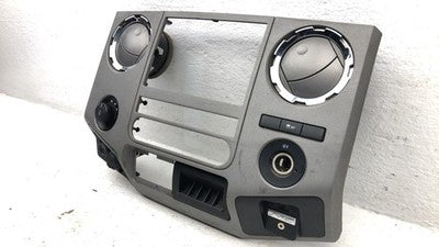 14-16 F250 Trim Bezel Around Radio Surround Dash Panel Gray 3S 6.7L Powerstroke