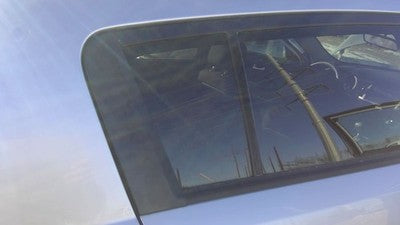 10-16 Kia Sportage Passenger Right Rear Vent Window Back Door Glass With Frame