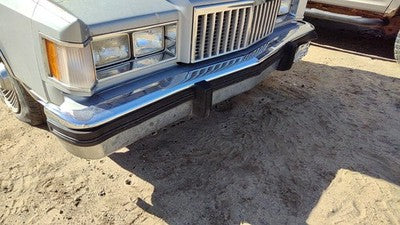 1980-1987 Mercury Grand Marquis Chrome Front Bumper With Brackets Assembly Oem