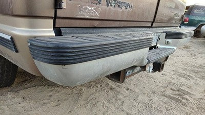 1992-1999 Chevy Suburban Rear Bumper Assembly With Brackets Oem Chrome Step