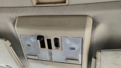 2004 05 Nissan Maxima Center Overhead Console Dome Light Map Lamp Cubby Brown C