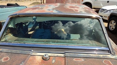 1964-1966 Ford Thunderbird Coupe Back Glass Rear Window Oem Db03286cl