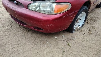 1997-2002 Ford Escort Front Bumper Cover Assembly Oem Red F7Cz17757Aa