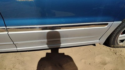 99-03 Windstar Passenger Right Front Moulding From Door Trim Strip Blue Lv Ts