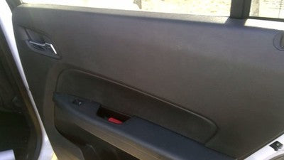 10-17 Terrain Passenger Right Rear Inside Door Trim Panel Only Back Black Afc