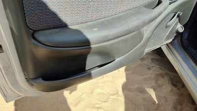 00-02 Sunfire Driver Left Inside Door Trim Panel 2 Door Coupe Graphite 12G