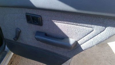 1990 Corolla Station Wagon Passenger Right Rear Inside Door Trim Panel Only Back