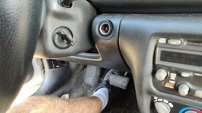 2000-2005 Pontiac Sunfire Lower Dash Under Column Knee Bolster Trim Panel Oem
