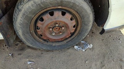 1995-1999 Subaru Legacy Rhd Postal 14' Steel Wheel Oem Factory Rim 28111Ac380