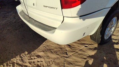 2001-2007 Grand Caravan Rear Bumper Cover Assembly Oem Back 5018617Aa White Pw1