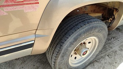 95-00 Silverado 2500 Passenger Right Rear Wheel Flare Moulding Oem Back Gold 55U