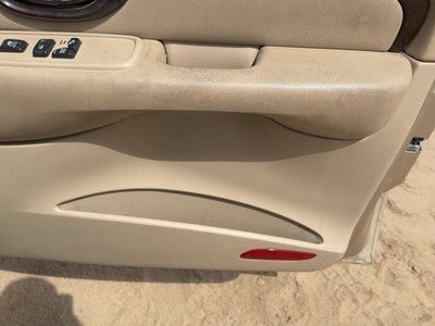2004 Buick Rainier Passenger Right Front Door Trim Panel With Switches Tan 332