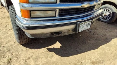 1988-1999 Chevy Silverado 1500 Front Bumper With Brackets Assembly Oem 15574111