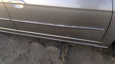 01-05 Honda Civic Passenger Right Front Moulding From Door Oem Trim Strip Silver