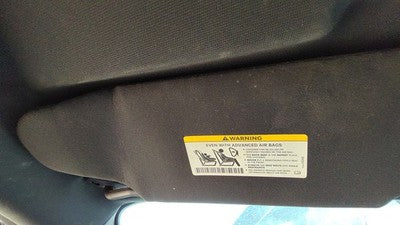 2011-2014 Dodge Avenger Driver Left Sun Visor Oem Black C7x9 1Gw34dx9ab