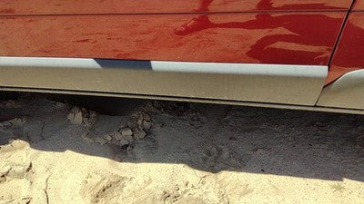 Volvo V70 Xc Driver Left Front Moulding From Door Oem Trim Strip 9484342