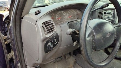 1997-2004 Ford F150 Trim Bezel Around Speedometer Oem Dash Surround Panel Gray