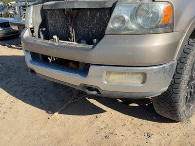 2004-2005 Ford F150 Front Bumper With Brackets Assembly Oem Arizona Beige Aq