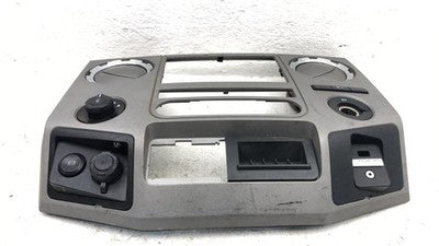 14-16 F250 Trim Bezel Around Radio Surround Dash Panel Gray 3S 6.7L Powerstroke