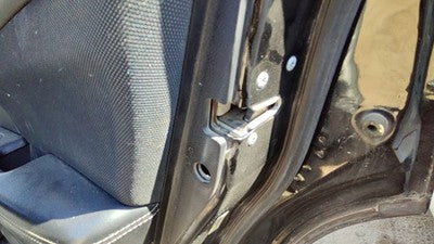 2011-14 Dodge Avenger Passenger Right Rear Door Latch With Rods/Cables Oem Back