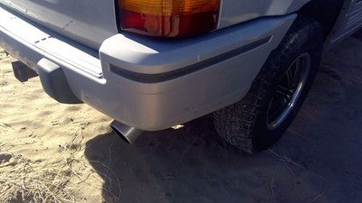 1993-1995 Jeep Grand Cherokee Rear Bumper Cover Assembly Oem Back Silver