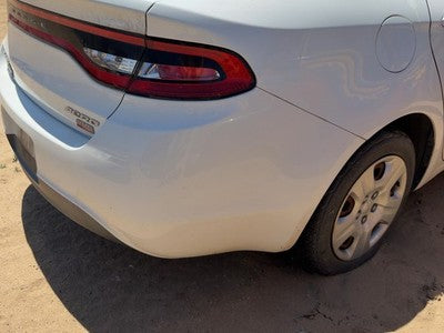 2013-2016 Dodge Dart Rear Bumper Cover Assembly Oem Back White Pw7 1Sx75Tzzaa