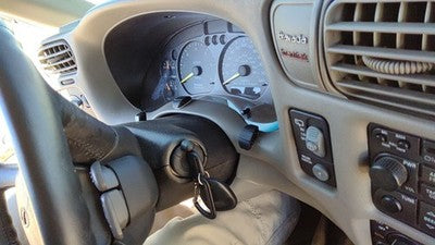 2000-2001 Olds Bravada Steering Column Assembly Oem Floor Shift 26094747