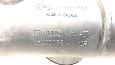 2002-2004 Chevy Trail Blazer Intake Tube With Resonator Oem 4.2L 15810294