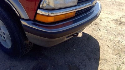 1998-2005 Chevy S10 Blazer Chrome Front Bumper Assembly With Brackets Oem 4X4