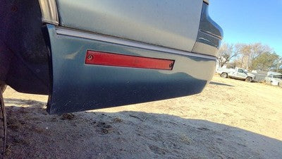 1988-1991 Olds Cutlass Cierra Rear Bumper Cover Assembly Oem Back Blue 14087739
