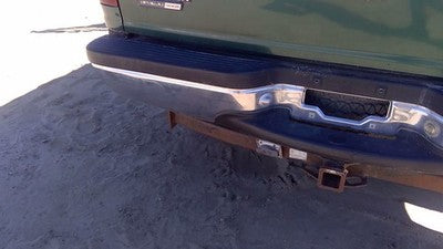 1997-2002 Ford Expedition Rear Chrome Bumper Assembly With Brackets Oem