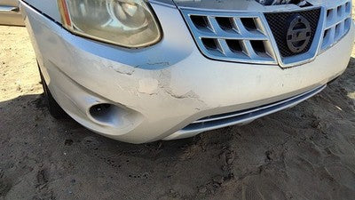 2011-2015 Nissan Rogue Front Bumper Cover Assembly Oem Silver K23 620221Vk0h