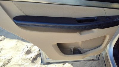 16-19 Explorer Driver Left Rear Inside Door Trim Panel Wh Switches Back Camel 7L
