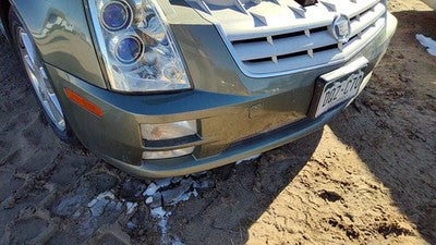 2005-2007 Cadillac Sts Front Bumper Cover Assembly Oem Green 92U 25994577
