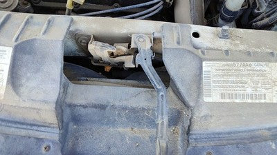 2001-2004 Grand Caravan Hood Latch Assembly With Bracket Oem 04860439Ac