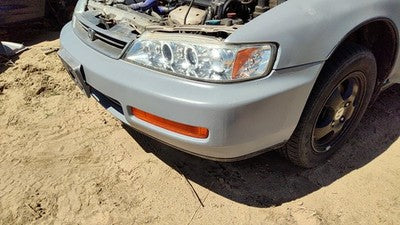 1996-1997 Honda Accord Front Bumper Cover Assembly Oem 2.2L Gray 4787545