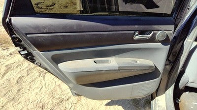 04-05 Prius Driver Left Rear Door Trim Panel With Switches Back 18 Dark Gray